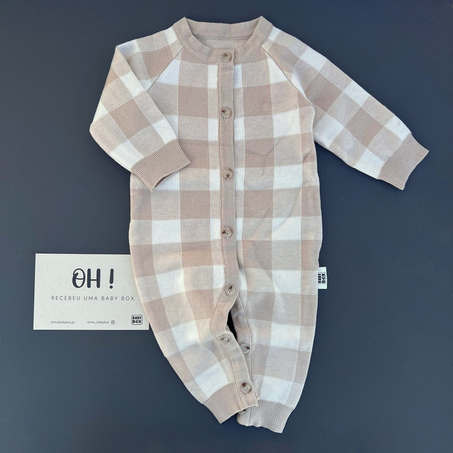 Check Beige | 6 meses