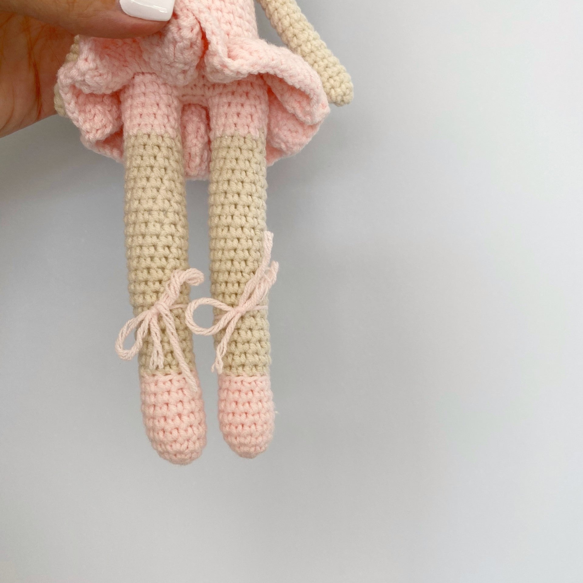Coelhinha bailarina crochet
